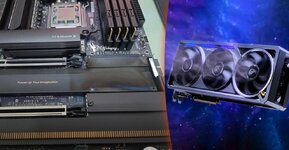 ASUS RTX 5090 ROG Astral настолько горячая, что оставляет следы нагрева на материнской плате.jpg