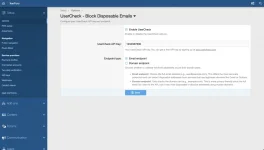 UserCheck - Block Disposable Emails.webp